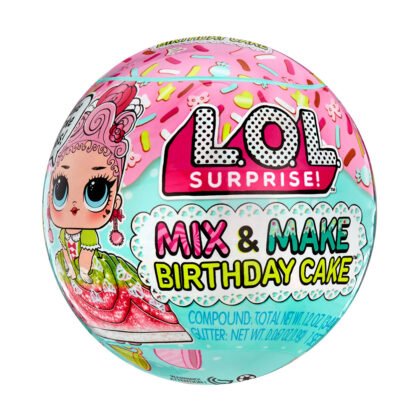 MGA - Кукла в сфера Surprise Mix & Make Birthday Cake