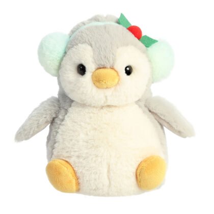 Aurora - Плюшена играчка Зимно пингвинче, сиво 16 см