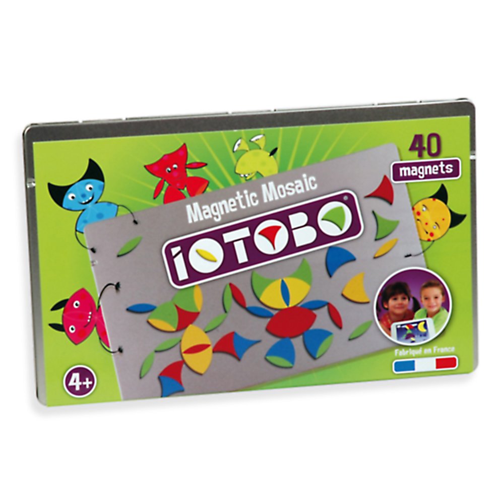 Магнитна мозайка за път IOTOBO в метална кутия, 4+