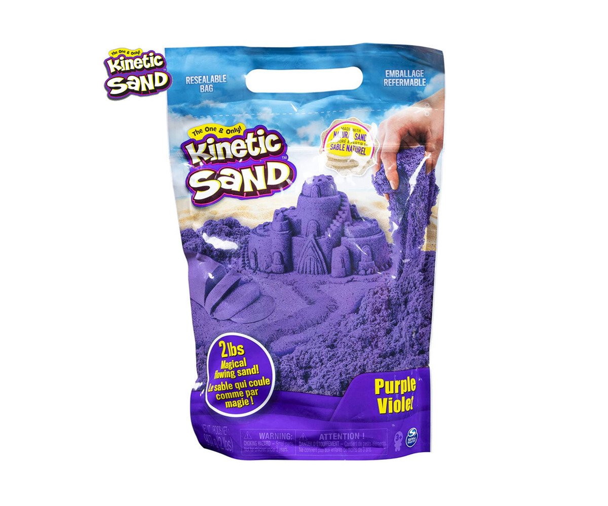Kinetic Sand - Пликче, лилав цвят 0,907кг