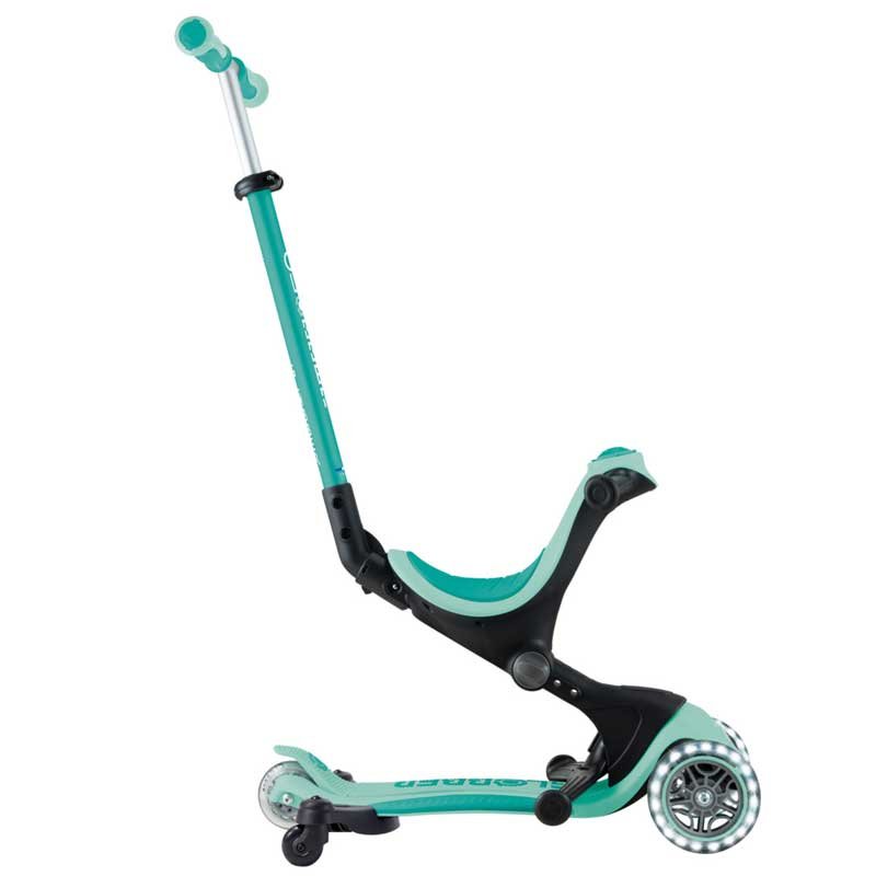 Тротинетка 5 в 1 GLOBBER GO UP DELUXE LIGHTS 360° - ментово зелена - Image 4
