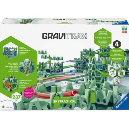 Ravensburger - Настолна игра GraviTrax - Skytrails Стартер сет XXL
