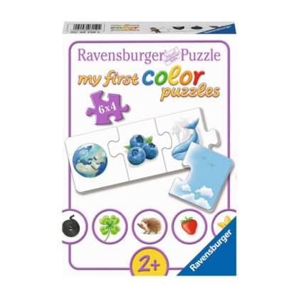 Ravensburger - Моят първи пъзел 6х4 ел. - Научи цветовете