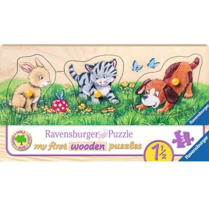 Ravensburger - Моят първи пъзел 2/3/4/5 ел. - Сладки бебета животни