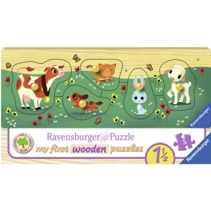 Ravensburger - Моят първи пъзел 2/3/4/5 ел. - Животни приятели
