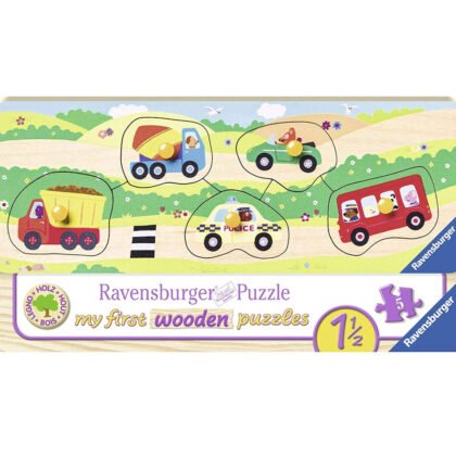 Ravensburger - Моят първи пъзел 2/3/4/5 ел. - Първи превозни средства