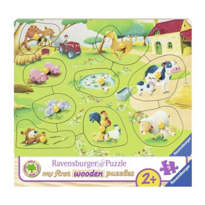 Ravensburger - Моят първи пъзел 9 ел. - Ферма
