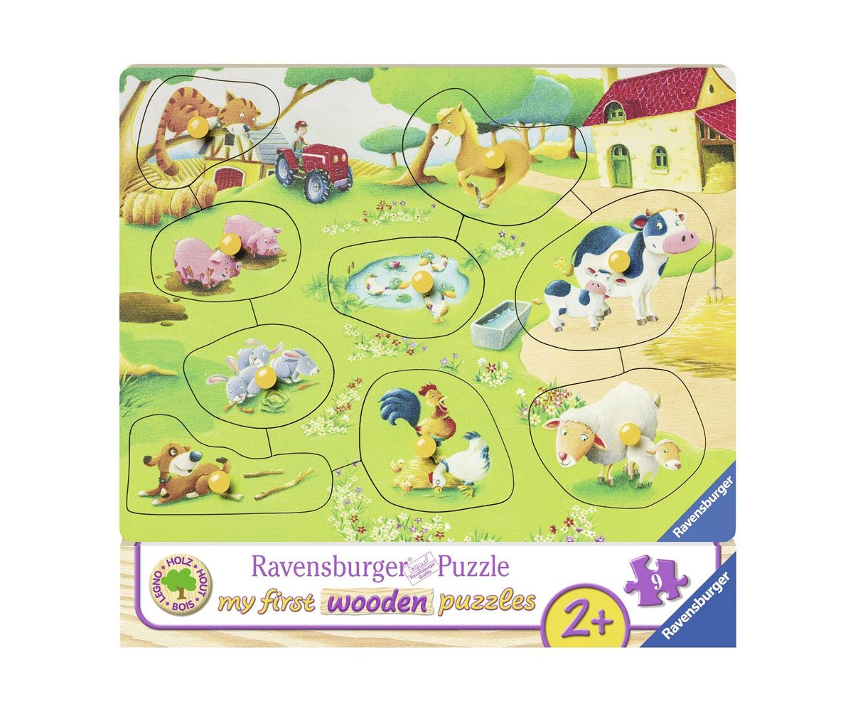 Ravensburger - Моят първи пъзел 9 ел. - Ферма
