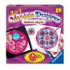 Ravensburger - Рисувателна игра Мандала Tattoo 2-в-1 -