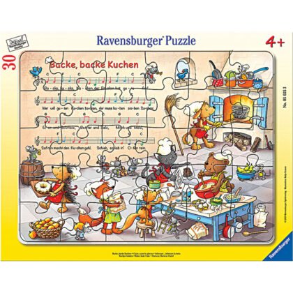 Ravensburger - Пъзел 30 ел. - Да направим торта