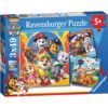 Ravensburger - Пъзел 3х49 ел. - Пес Патрул