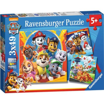 Ravensburger - Пъзел 3х49 ел. - Пес Патрул
