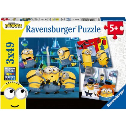 Ravensburger - Пъзел 3х49 ел. - Миньоните