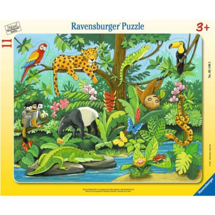 Ravensburger - Пъзел 11 ел. - Тропически животни