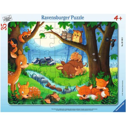 Ravensburger - Пъзел 35 ел. - Спящи горски животни