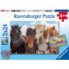Ravensburger - Пъзел 2х24 ел. - Коне