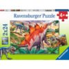 Ravensburger - Пъзел 2х24 ел. - Диви Животни