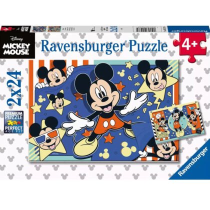 Ravensburger - Пъзел 2х24 ел. - Мики Маус