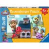 Ravensburger - Пъзел 3х49 ел. - Джон, Мин и Мигел