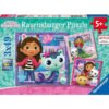 Ravensburger - Пъзел 3x49 ел. - Gabby's Dollhouse