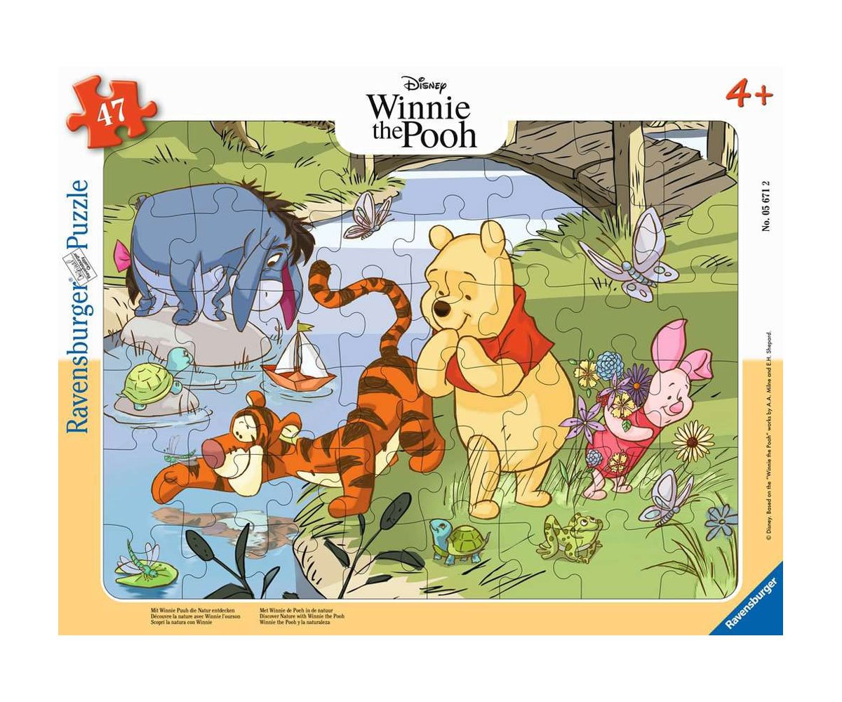 Ravensburger - Пъзел 47 ел. - Природата на Мечо Пух