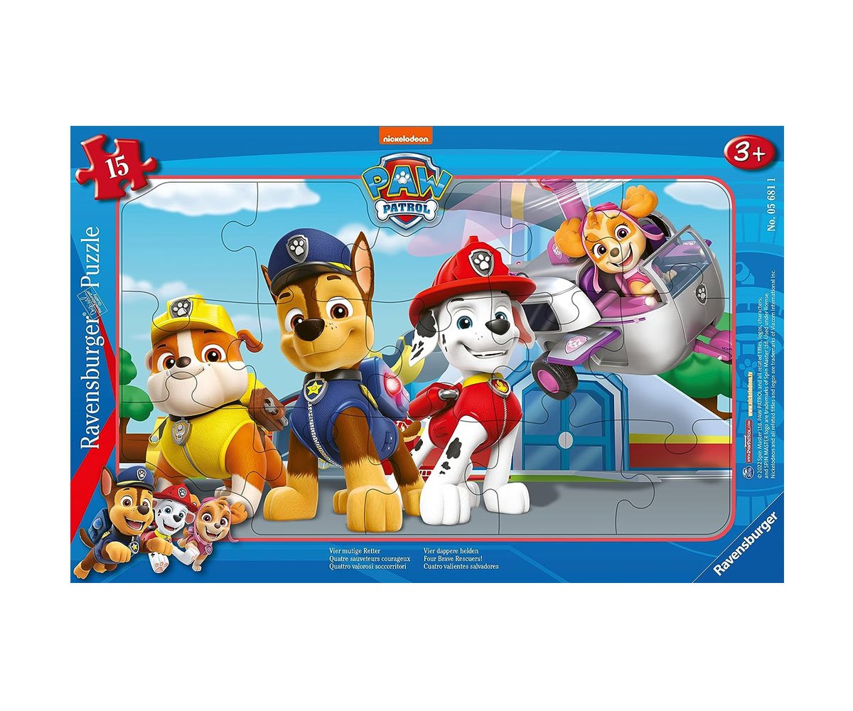 Ravensburger - Пъзел 15 ел. - Пес патрул