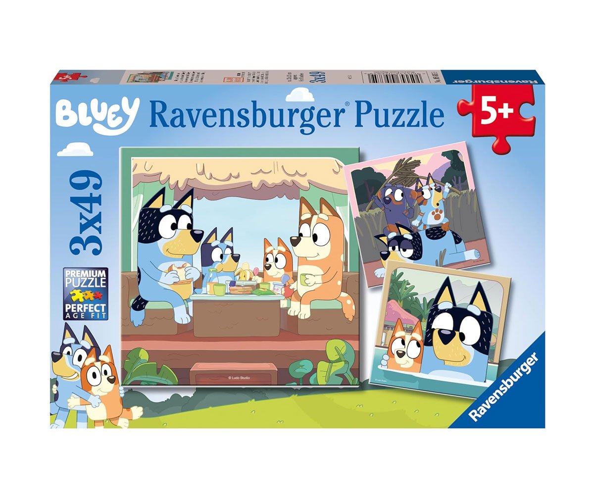 Ravensburger - Пъзел 3х49 ел. - Блуи