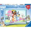 Ravensburger - Пъзел 2x12 ел. - Забавление с Блуи