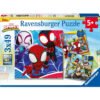 Ravensburger - Пъзел 3х49 ел. - Приключенията на Спайди