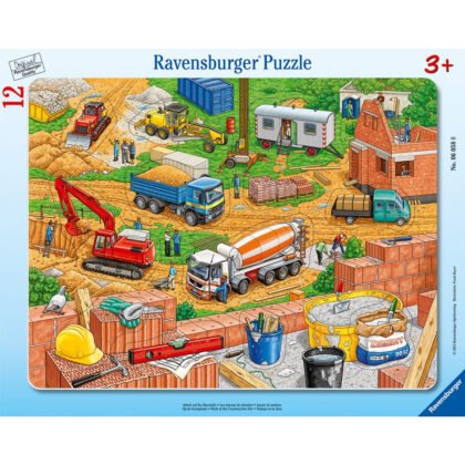 Ravensburger-Пъзел 12 ел-Строителна площадка