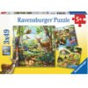 Ravensburger - Пъзел 3х49 ел. - Животни