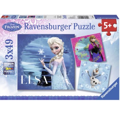 Ravensburger - Пъзел 3х49 ел. - Замръзналото кралство