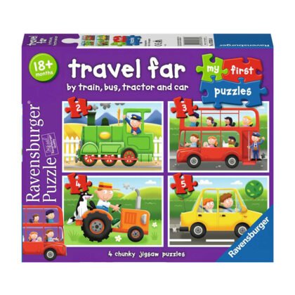 Ravensburger - Моят първи пъзел 2/3/4/5 ел. - Коли