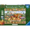 Ravensburger - Пъзел 100 ел. - Динозаври