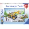 Ravensburger - Пъзел 2х24 ел. - Работни машини