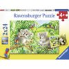 Ravensburger - Пъзел 2х24 ел. - Коали и Панди