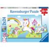 Ravensburger - Пъзел 2х24 ел. - Страхотен еднорог