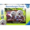 Ravensburger - Пъзел 100 ел. - Кученца на път