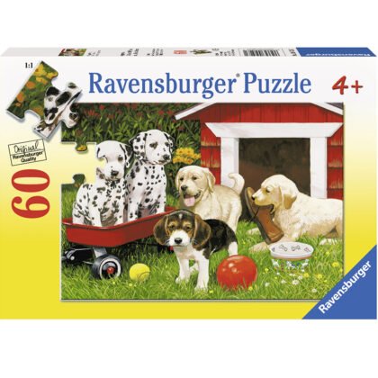 Ravensburger - Пъзел 60 ел. - Малки кученца
