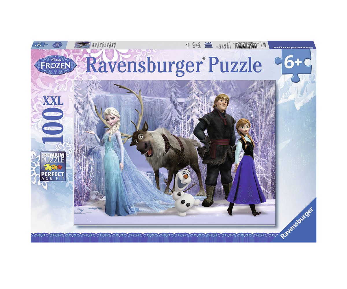 Ravensburger - Пъзел 100 ел. - Замръзналото кралство на Елза