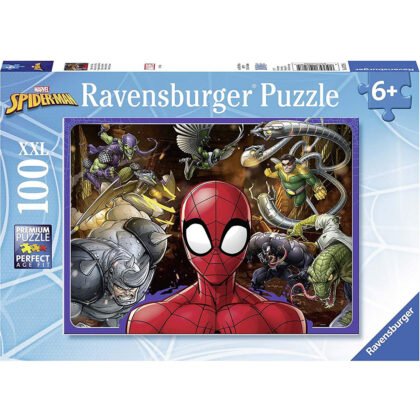 Ravensburger - Пъзел 100 ел. - Спайдърмен