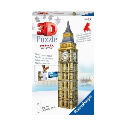 Ravensburger - 3D Пъзел 54 ел. - Мини Биг Бен