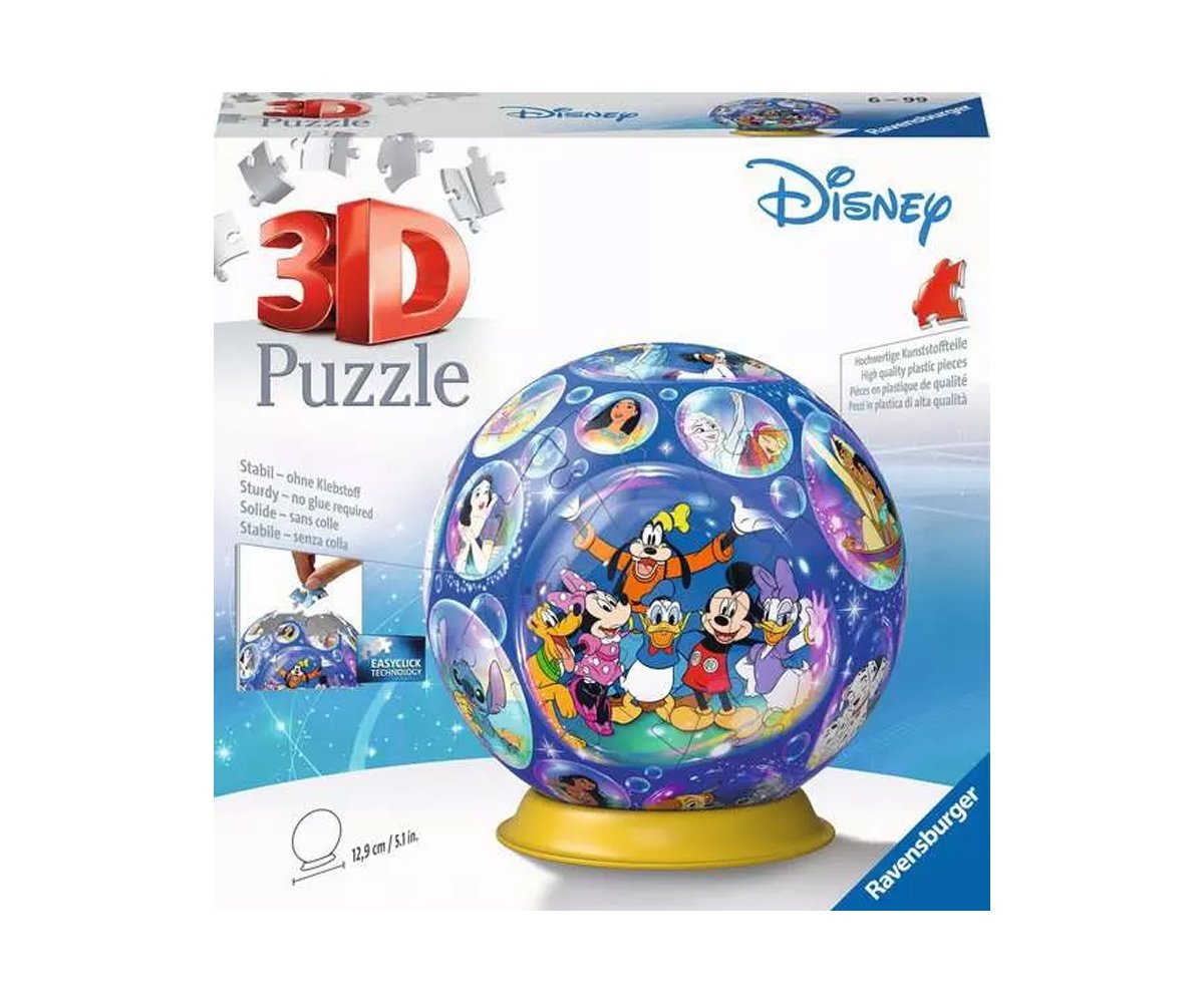Ravensburger - 3D Пъзел 72 ел. - Дисни герои