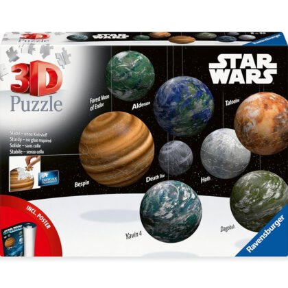Ravensburger - 3D Пъзел 531 ел. - Небесни тела от галактиката