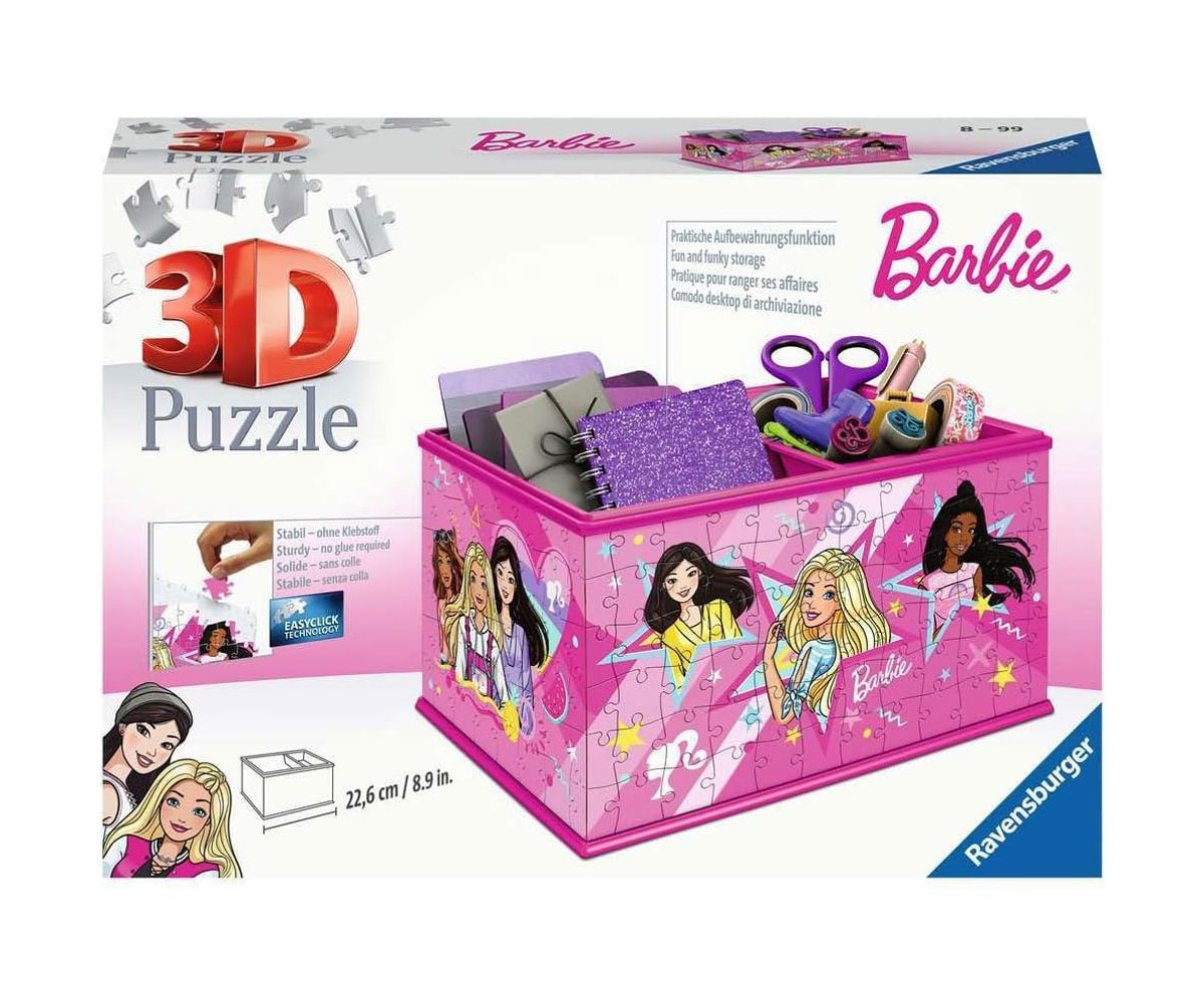 Ravensburger - 3D Пъзел 216 ел. - Кутия органайзер - Барби