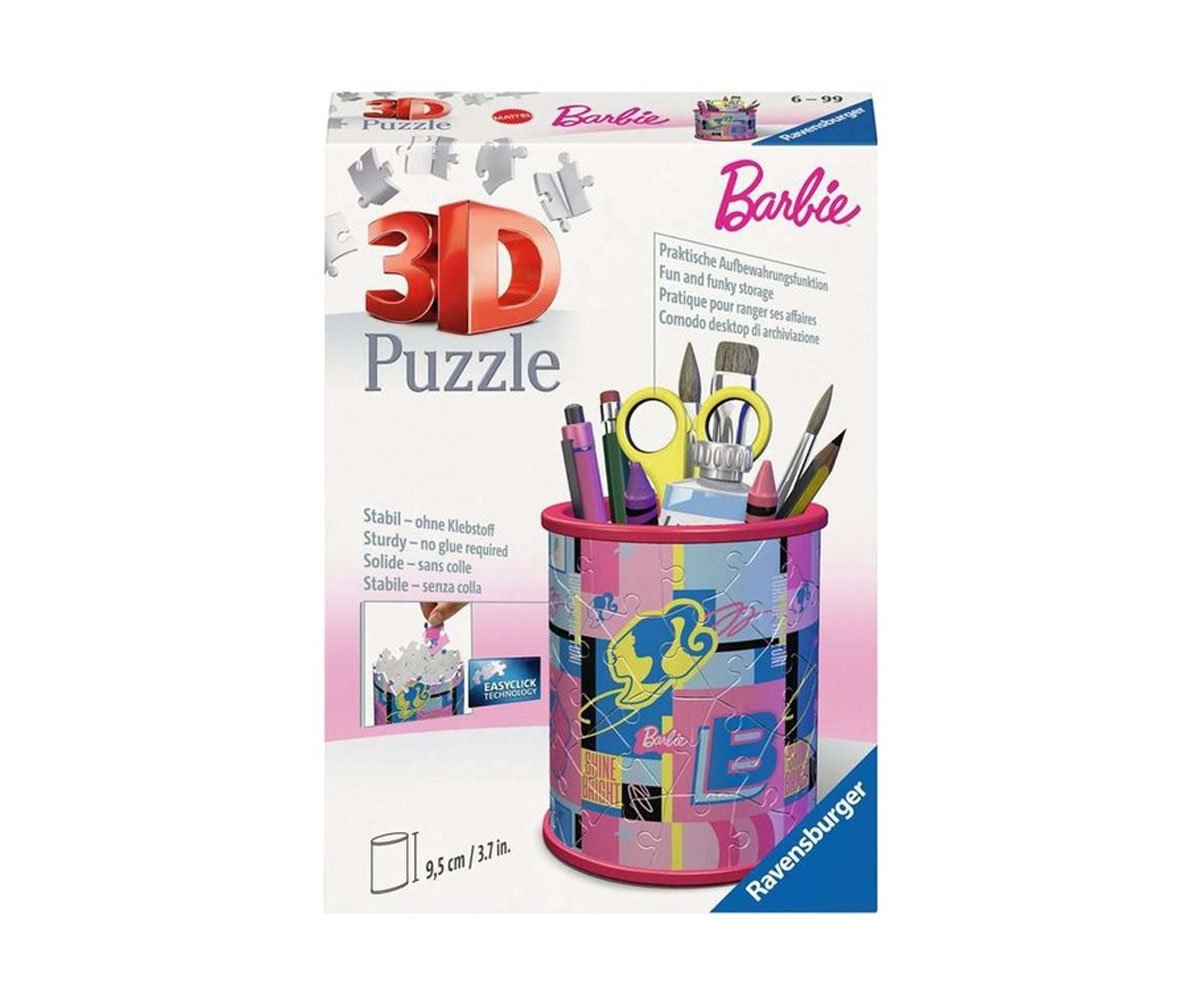 Ravensburger - 3D Пъзел 54 ел. - Моливник Барби
