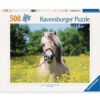 Ravensburger - Пъзел 500 ел. - Кон в полето с рапица