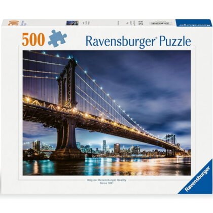 Ravensburger - Пъзел 500 ел. - Ню Йорк - градът, който никога не спи