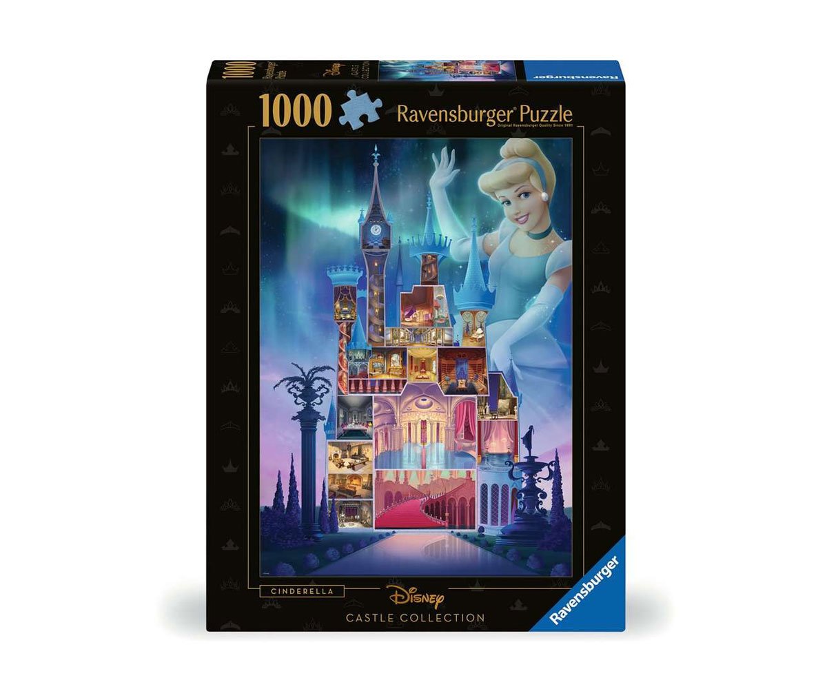 Ravensburger - Пъзел 1000 ел. - Замъците на Дисни: Пепеляшка