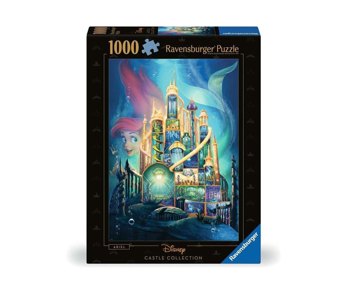 Ravensburger - Пъзел 1000 ел. - Замъците на Дисни: Ариел